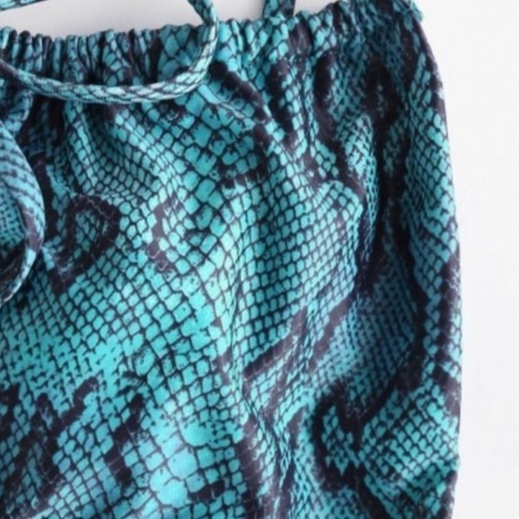 Zaful snakeskin bikini NWOT - Picture 2 of 7